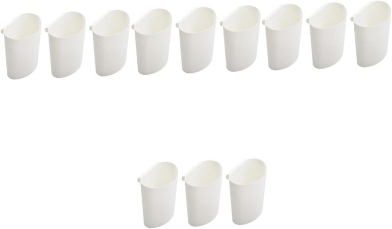NOLITOY 12pcs Multi-functional Rolling Cart Organizer Hanging Storage Cup for Cart Bucket Organizer for Kitchen Beauty Salon - Image 1