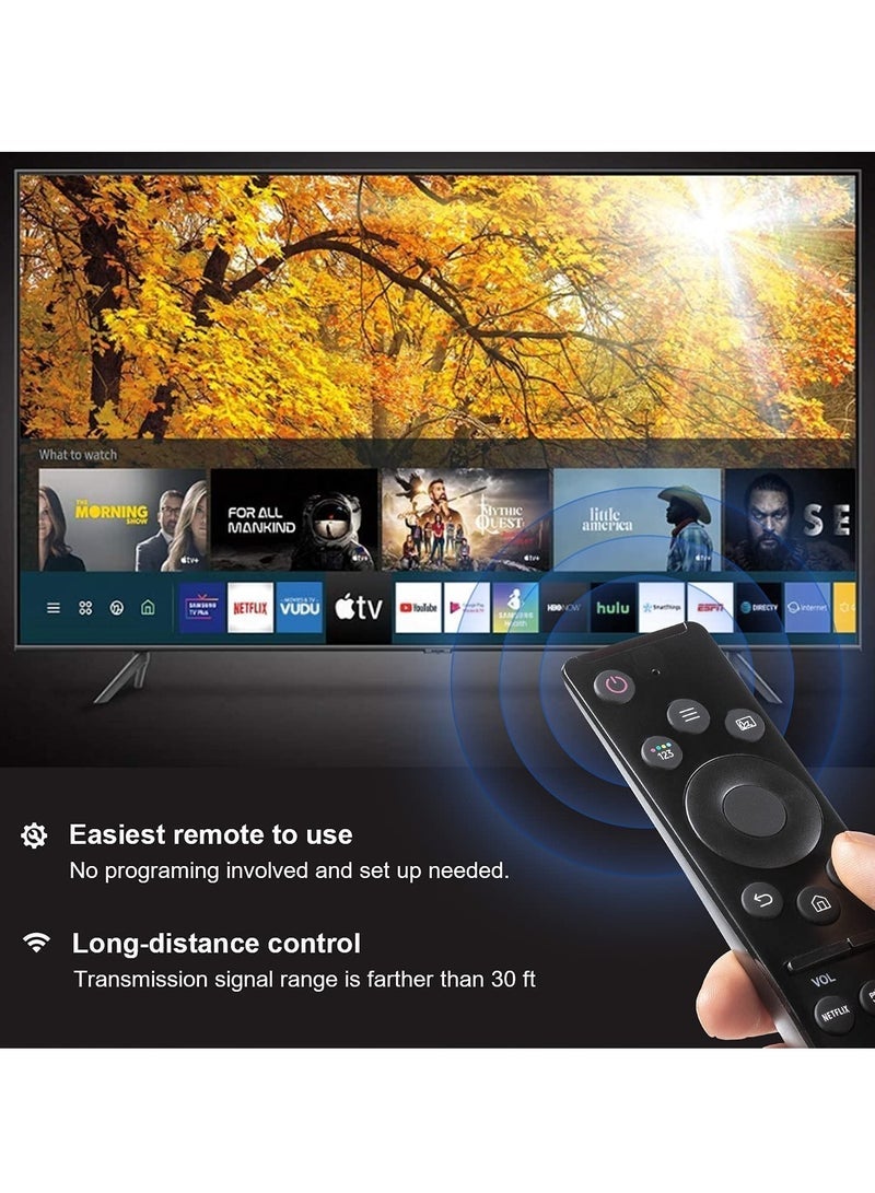 PopZa Universal Remote-Control for Samsung Smart-TV, Remote-Replacement of HDTV 4K UHD Curved QLED and More TVs, with Netflix Prime-Video Buttons - Image 3