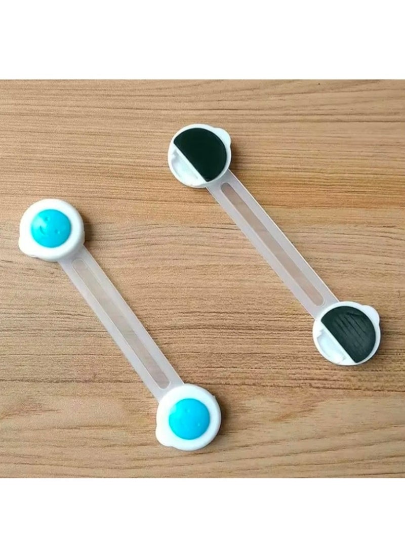 Safety Lock Perfect for Securing Doors, Cabinets, Drawers and Even Refrigerators for Kids - Prevent Children from Accessing Dangerous Contents and Keeps Them Safe - Easy to Use for Adults - Pack of 2 - Image 5