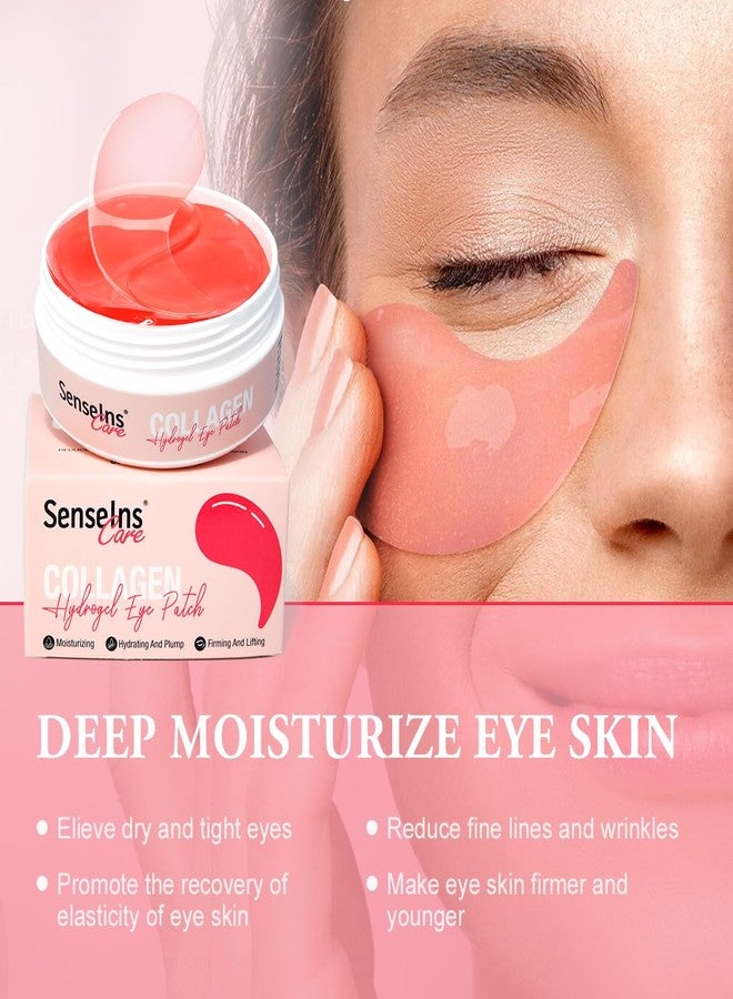 Collagen Under Eye Patches – Hydrogel Eye Mask for Dark Circles & Puffiness, Anti-Wrinkle Firming Under Eye Treatment for Tired Puffy Eyes – 30 Pairs - Image 5