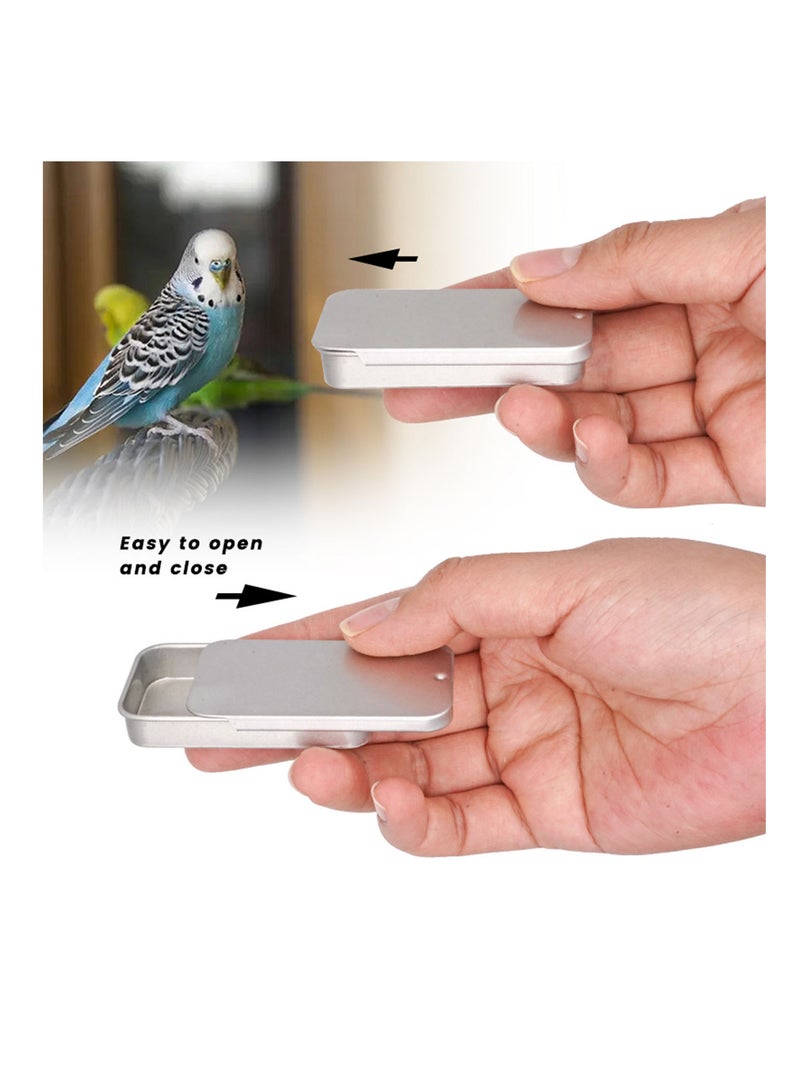 Birds Food Metal Storage Box - Image 1