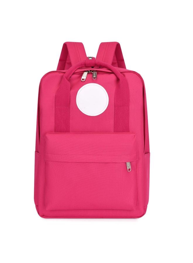 Primary School Schoolbag Custom Printing LOGO Kindergarten Children's Schoolbag Training Class Advertising Custom Printing Schoolbag-Dimensions:Kindergarten Rose Red - Image 1