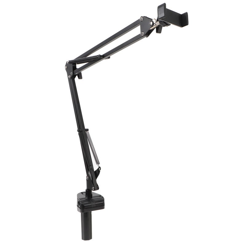 Overhead Video Stand: Aluminum Alloy Scissor Arm With 360 Degree Rotation - Flexible Articulating Arm Phone Mount For Live Stream, Baking, Crafting And Hands-Free Device Viewing - Image 2