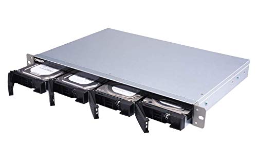 QNAP TL-R400S 4 Bay 1U Rackmount SATA 6Gbps JBOD Storage Enclosure. PCIe SATA Interface Card (QXP-400eS-A1164) Included - Image 4