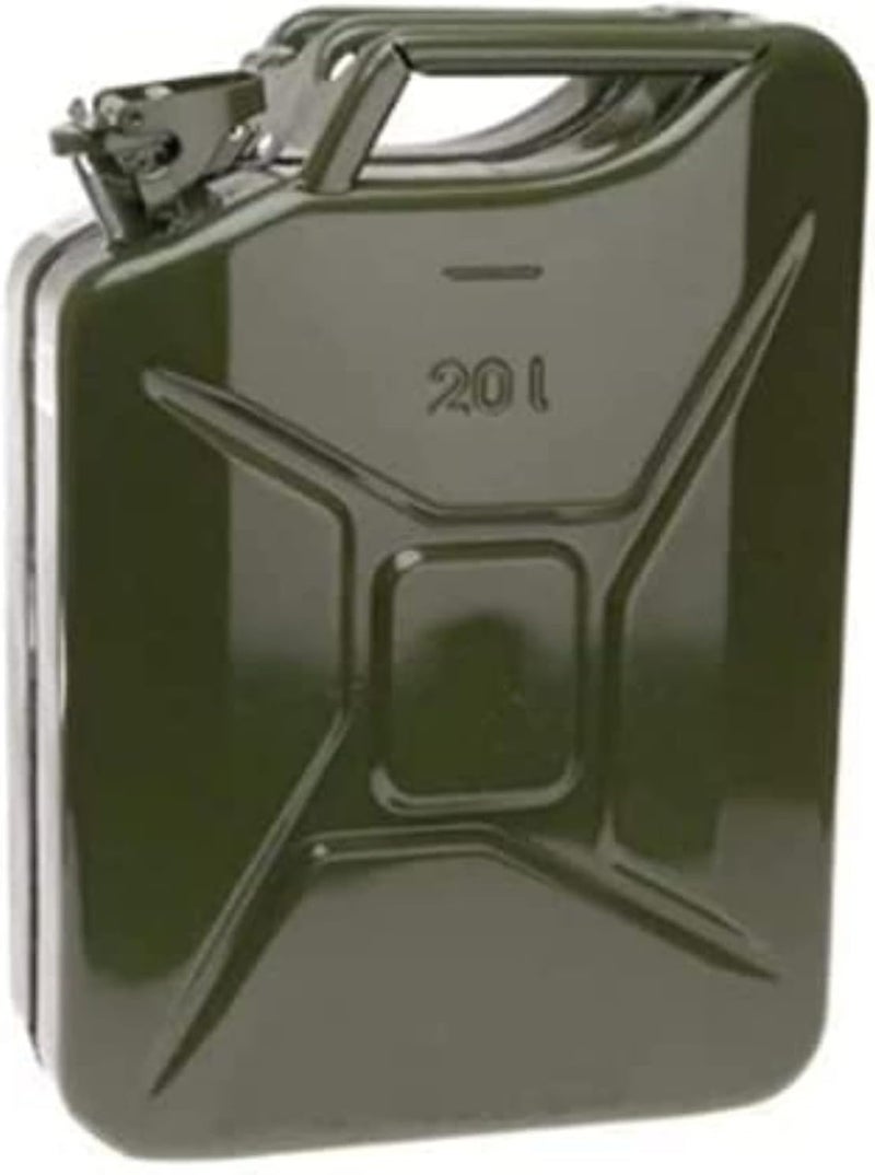 AQ AQSON AQSON 20L Metal Jerry Can for Petrol, Diesel, and Water Storage - Image 1