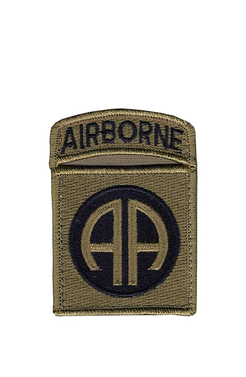 82nd Airborne Division New OCP Patch and Tab Sewn Together with Hook EA