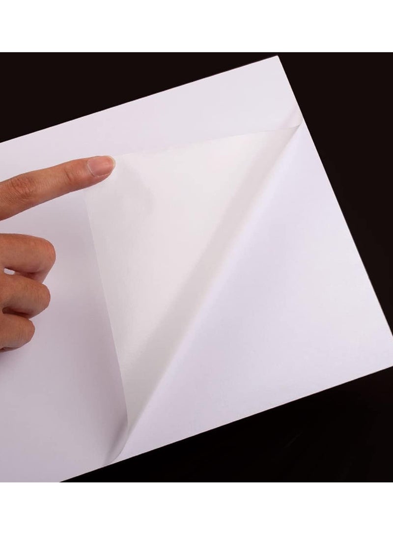Formtec 100-Piece A4 Size Sticker Paper 1 Label Per Sheet - Image 2