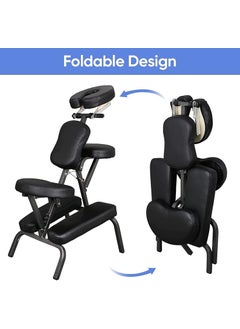 4beauty Therapy 4beauty Therapy Hjiama Therapy Chair portable Folding Massage Spa Tattoo Chair Adjustable Face Cradle Chair Table de Massage Chair beauty salon furniture chair Massage Chair  - Image 5