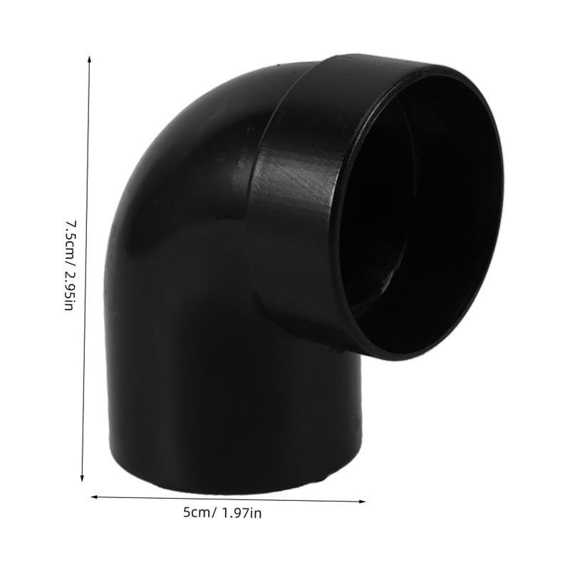ABS Quick Fit Air Duct Pipe Connector For RV Car Heater Vent Modified Vehicle - Image 3