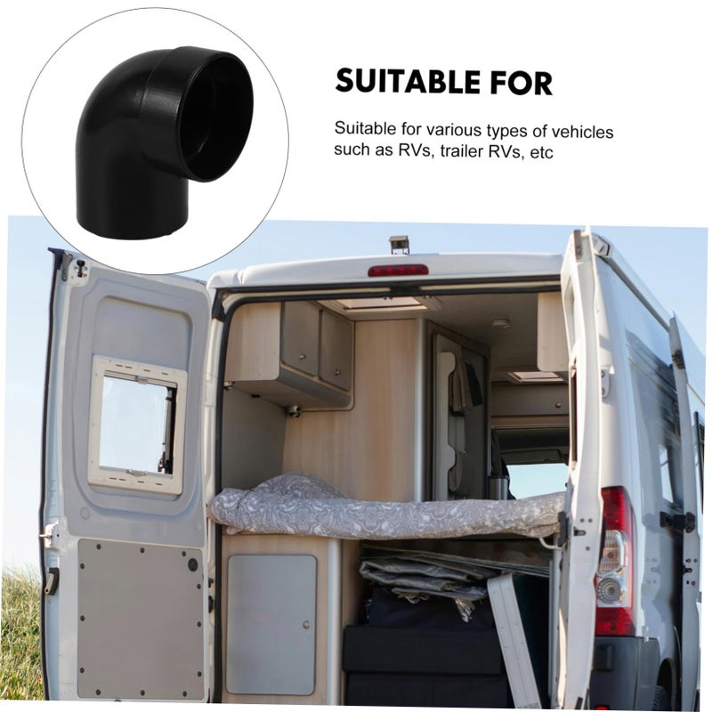 ABS Quick Fit Air Duct Pipe Connector For RV Car Heater Vent Modified Vehicle - Image 5