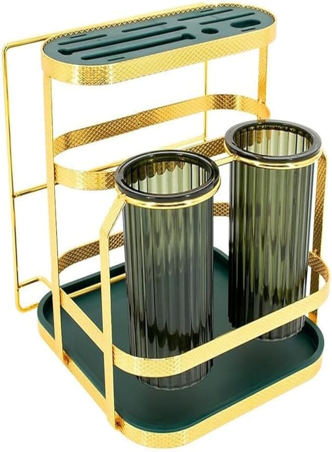 Spaceshoop Utensil Storage Rack Chopsticks Spoon Fork Organizer Holder Cutting Board Rack Knife Storage Rack Kitchen Countertop Organizer Shelf