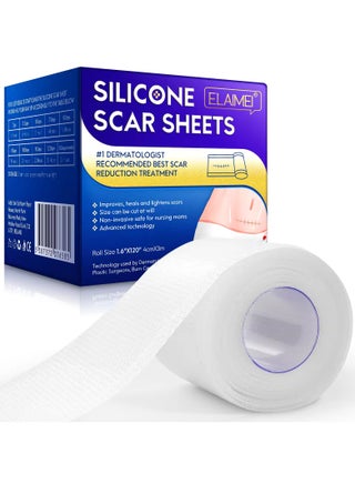 Professional Silicone Scar Sheet for Plastic Surgery, Transparent Acne Scar Roller, Silicon Scar Removal Sheet for C-Section, Surgery, Burn 4cm x 3m - pzsku/ZC1BD5329765D59DD8F01Z/45/_/1719489138/bed47736-d3ed-4e52-9780-59ea32c2365a