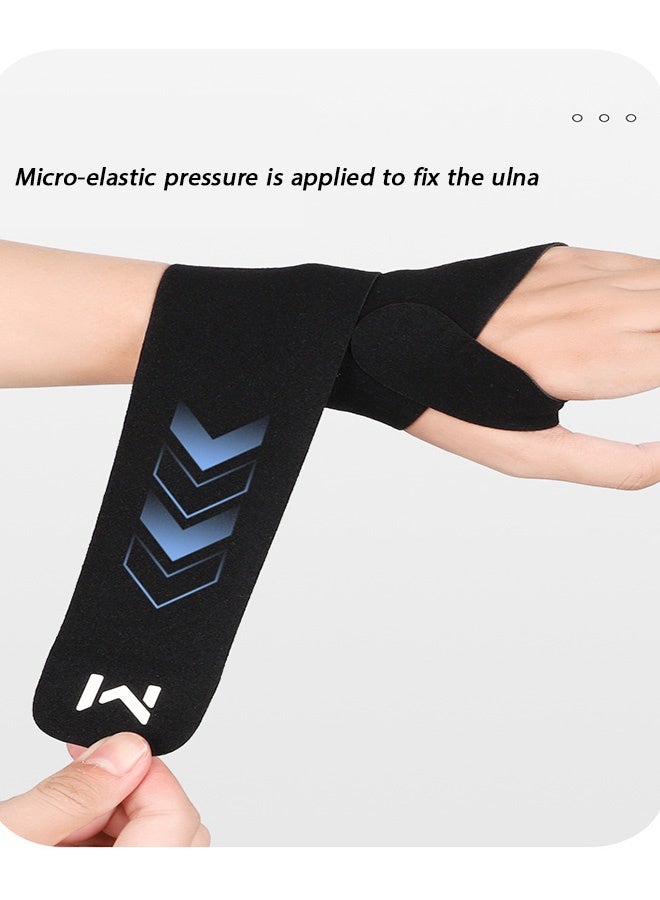 إم إكس إن قطعتان من دعامات المعصم الرفيعة للغاية القابلة للتعديل لنفق الرسغ، أغطية معصم مرنة لالتهاب المفاصل والتهاب الأوتار، دعم أحزمة المعصم، تخفيف الألم، الضغط والدعم لعشاق اللياقة البدنية - Image 5