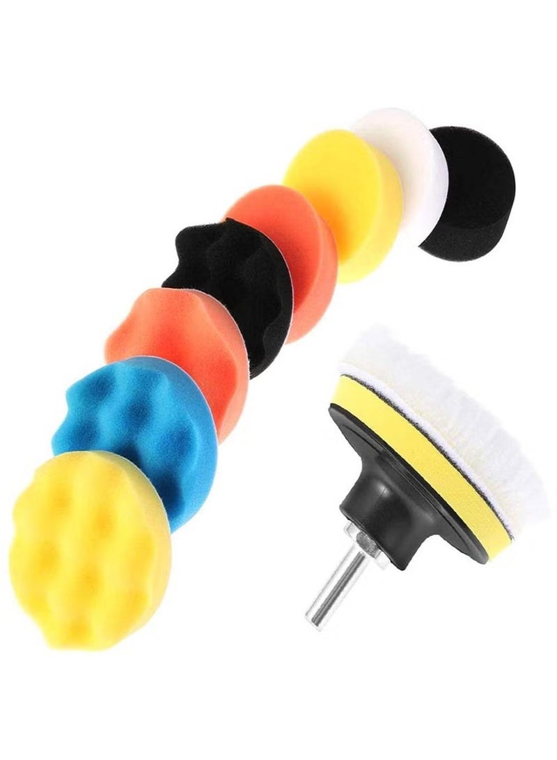 لبونير طقم إسفنج لتلميع المصابيح الأمامية والسيارة - Image 2