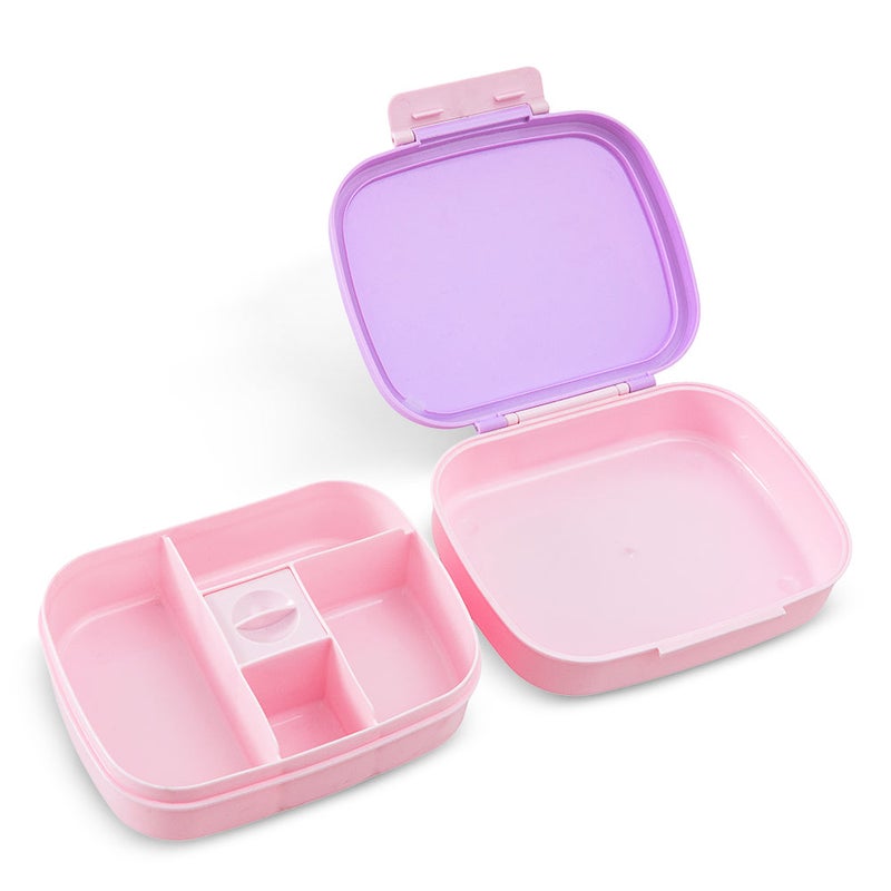 Hydrobrew Smart Serve Bento Lunch Box 1100 ml, 5 compartment- Lilac Blush - Image 5