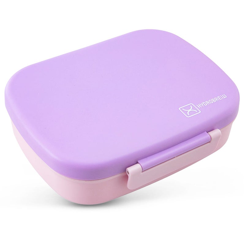 Hydrobrew Smart Serve Bento Lunch Box 1100 ml, 5 compartment- Lilac Blush - Image 3