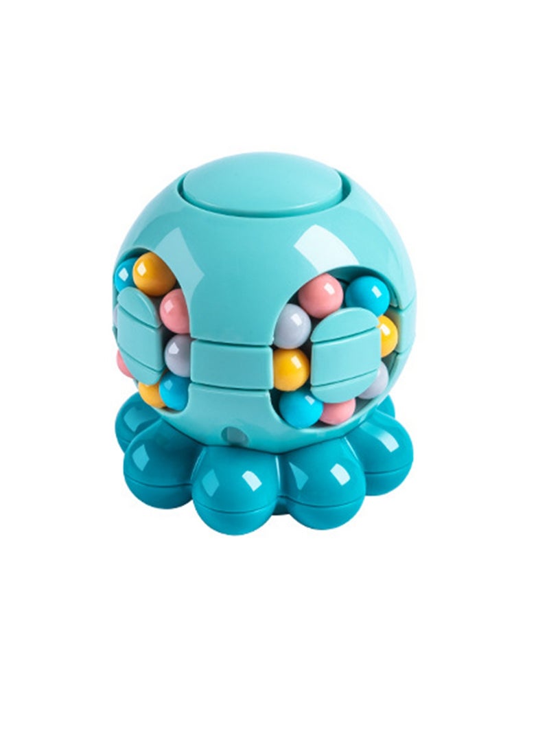 Children Puzzle Cube Octopus Puzzle Magic Bean Finger Gyro decompression spinning ball toys