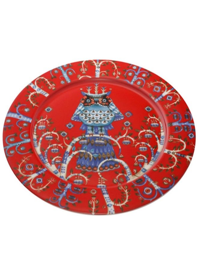 iittala Taika Plate, Red, 10.6 inches (27 cm) - Image 3