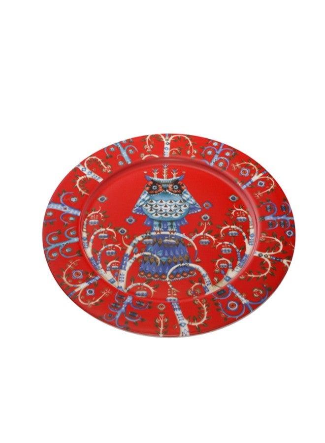 iittala Taika Plate, Red, 10.6 inches (27 cm) - Image 4