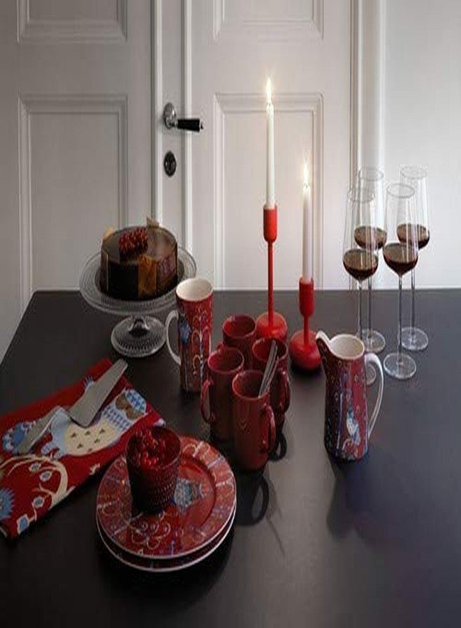 iittala Taika Plate, Red, 10.6 inches (27 cm) - Image 5