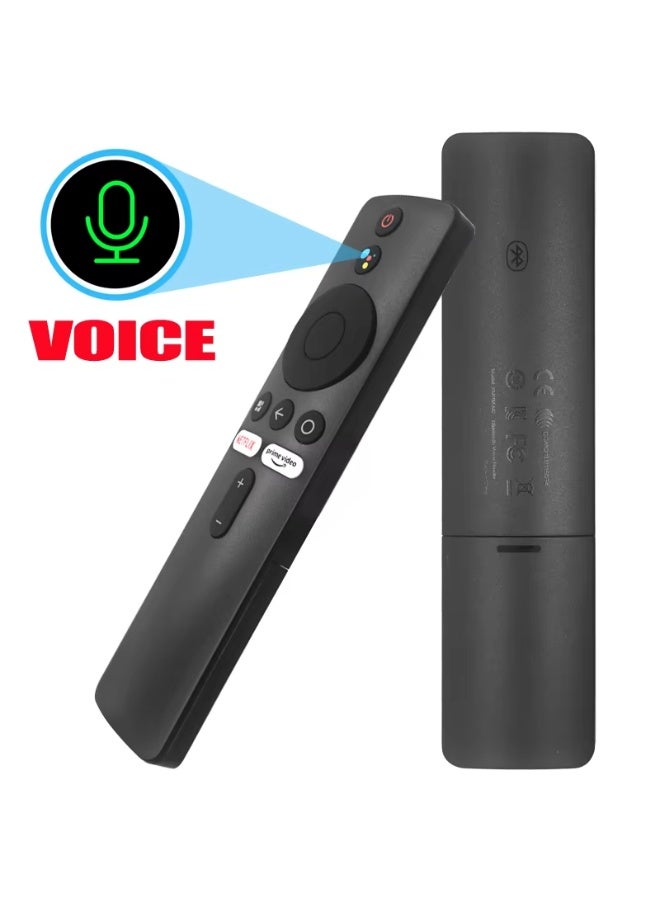Chabeia Xiaomi Mi Smart TV Remote Control, with Voice Control Bluetooth Compatible, with All Mi LED TV Models, Includes Netflix and Prime Video Shortcut Buttons, Batteries not included（Black） - Image 2