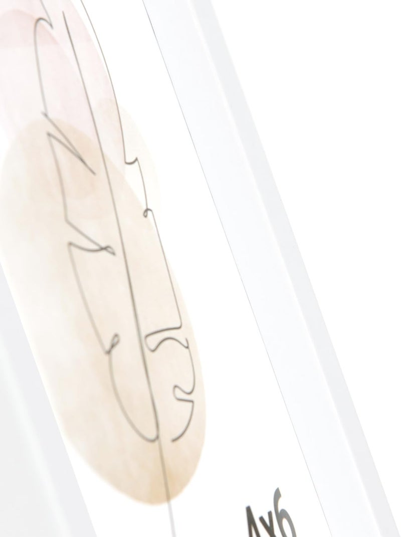 KAIWIN إطار صور مقاس 40X50 أبيض مجموعة من 2، إطار ملصق خشبي، إطارات صور 40x50 للتعليق على الحائط للعرض في المنزل، المكتب، المعرض، العطلات مع الصور، الملصقات، الألغاز - Image 5