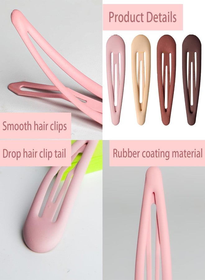 Motroce 30PCS Non-Slip Metal Hair Clips, 4.8cm/1.89 Inch Small Barrettes Hair Accessories for Women and Girls (5 Colors) - Image 2