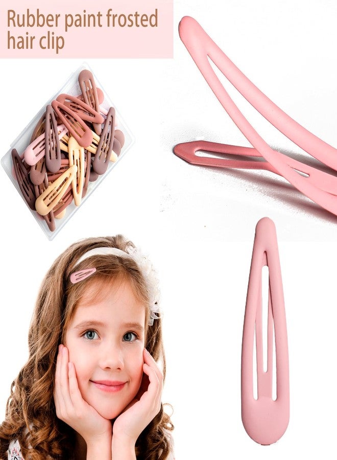 Motroce 30PCS Non-Slip Metal Hair Clips, 4.8cm/1.89 Inch Small Barrettes Hair Accessories for Women and Girls (5 Colors) - Image 3