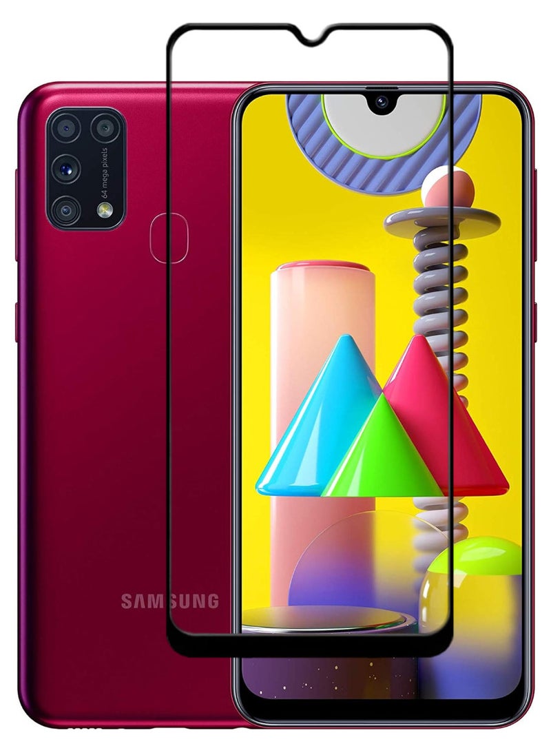 ACLIX Antistatic ESD Dustproof Premium Quality High Definition Tempered Glass Screen Protector Designed For Samsung Galaxy M31 - Image 1