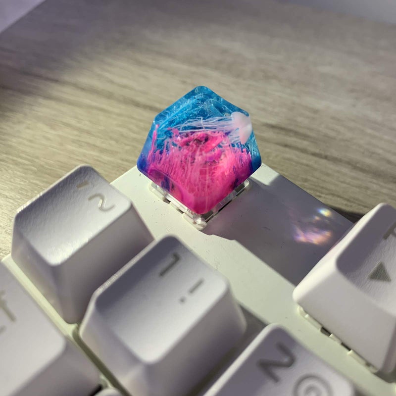LINWIN Jelly Fish Keycap DIY Keycap for MX Mechanical Keyboard - Image 2