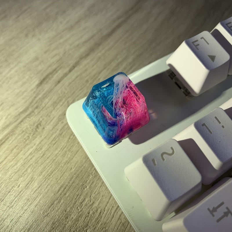 LINWIN Jelly Fish Keycap DIY Keycap for MX Mechanical Keyboard - Image 3