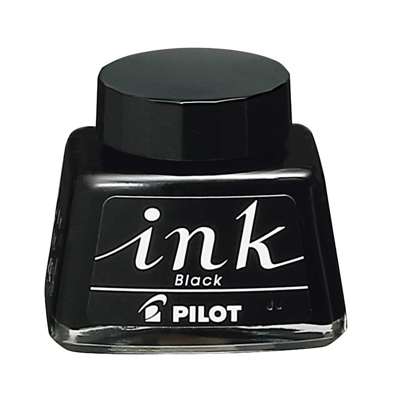 Pilot Fountain Pen Ink - 30ml Bottle - Black - Image 2
