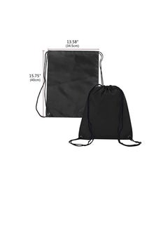 PRINTSHOP4ME Drawstring Gym Waterproof Backpack For Women Men Boys Girls And Teenagers (5 Pcs)  - Image 3