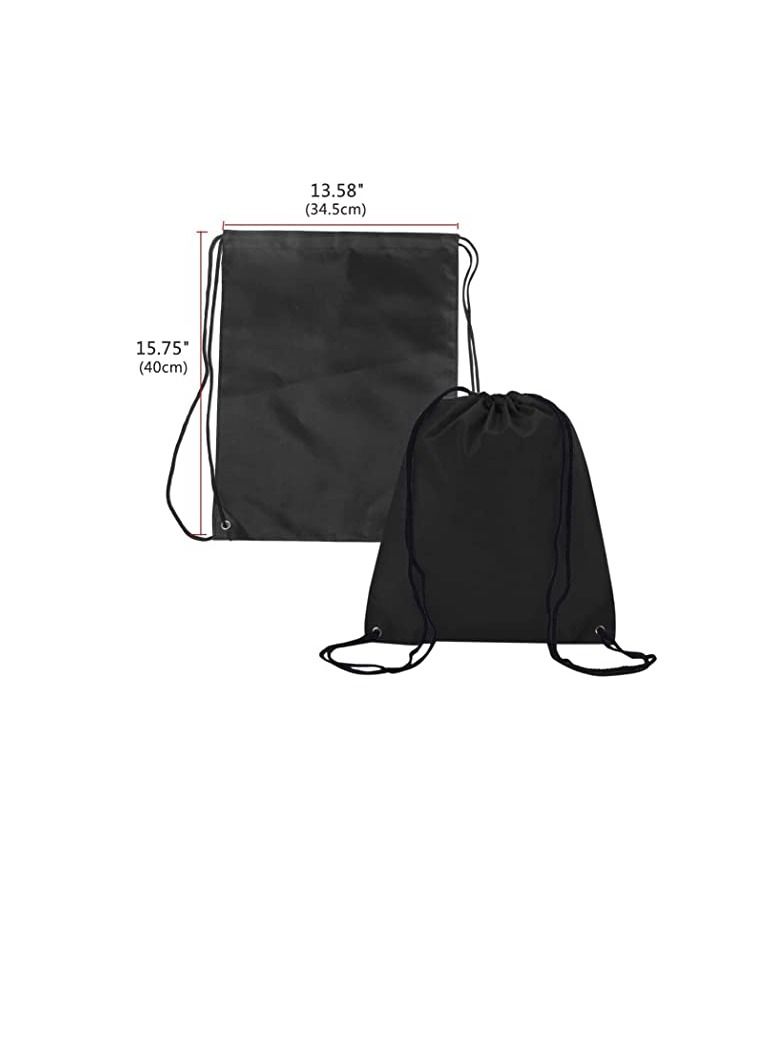 PRINTSHOP4ME Drawstring Gym Waterproof Backpack For Women Men Boys Girls And Teenagers (5 Pcs) - Image 3