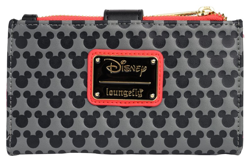 Loungefly Disney Mickey Mouse Faux Leather Wallet Womens Snap Flap Clutch - Image 2