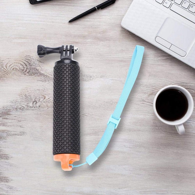 كلاراكو عصا عائمة مانعة للانزلاق، عصا عائمة أحادية، عصا عائمة لكاميرا SJCAM لكاميرا Xiaomi Yi (برتقالي) - Image 4