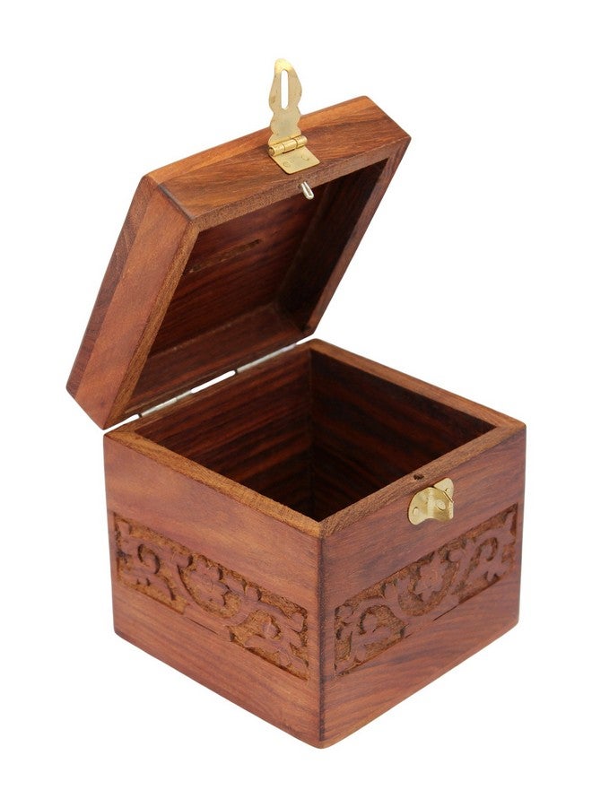 ITOS365 Handmade Wooden Piggy Bank - Money Bank - Coin Box - Money Box - Gift Items for Kids - Image 3