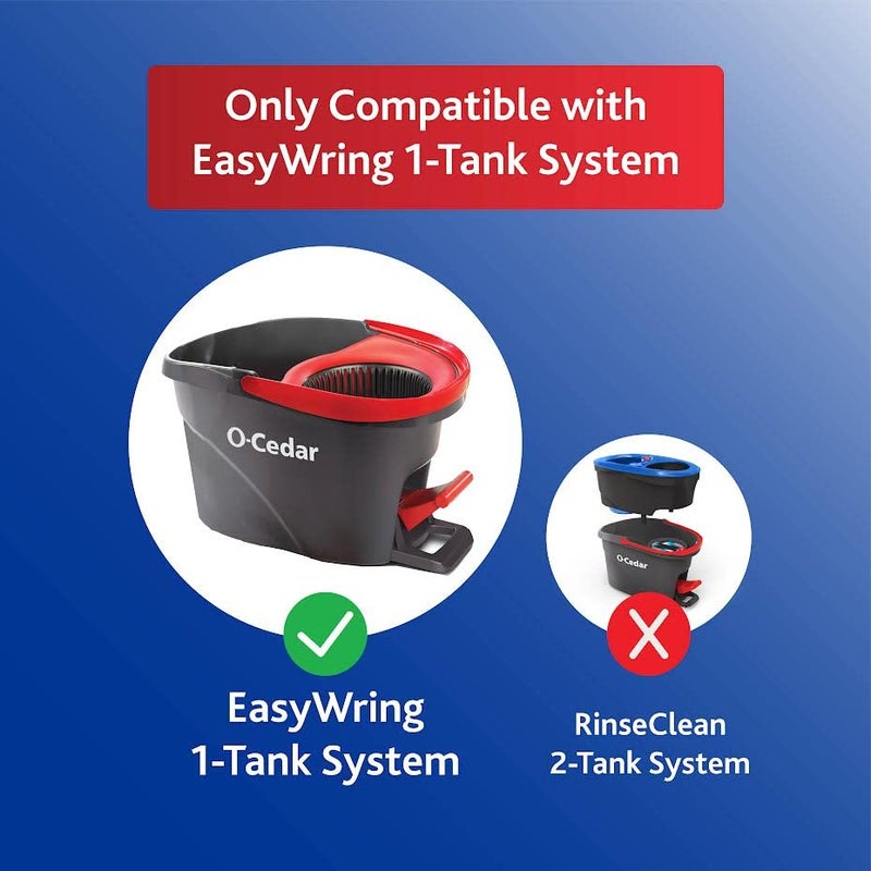 o cedar O-Cedar Genuine Replacement Mop Base Part for EasyWring Spin Mop, Not Compatible with RinseClean - Image 3