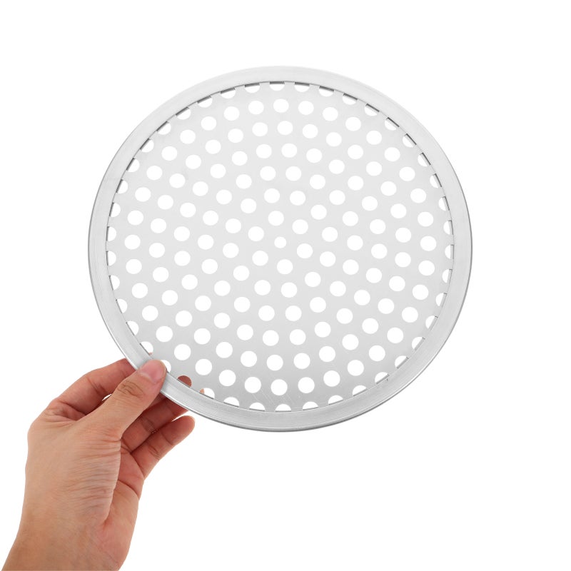 Baking Pans with Ventilation Holes for Even Heat Distribution and Quick Pizza Baking - Image 3