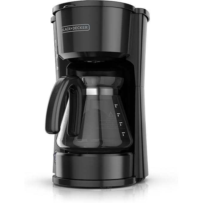 BLACK&DECKER CM0755BZ 4-in-1 5-Cup* Station Coffeemaker, Black, 5 Cup - Image 1