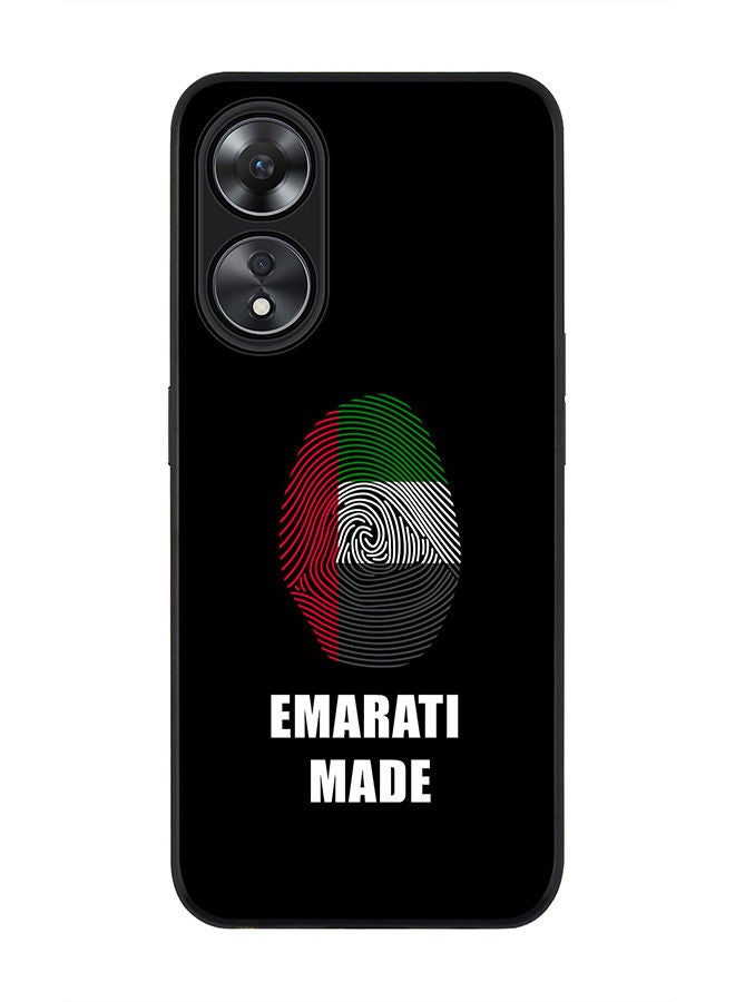 Stylizedd Rugged Black edge case for Oppo A78 5G / Oppo A58 5G Slim fit Soft Case Flexible Rubber Edges Anti Drop TPU Gel Thin Cover -  Emarati Made - Image 1