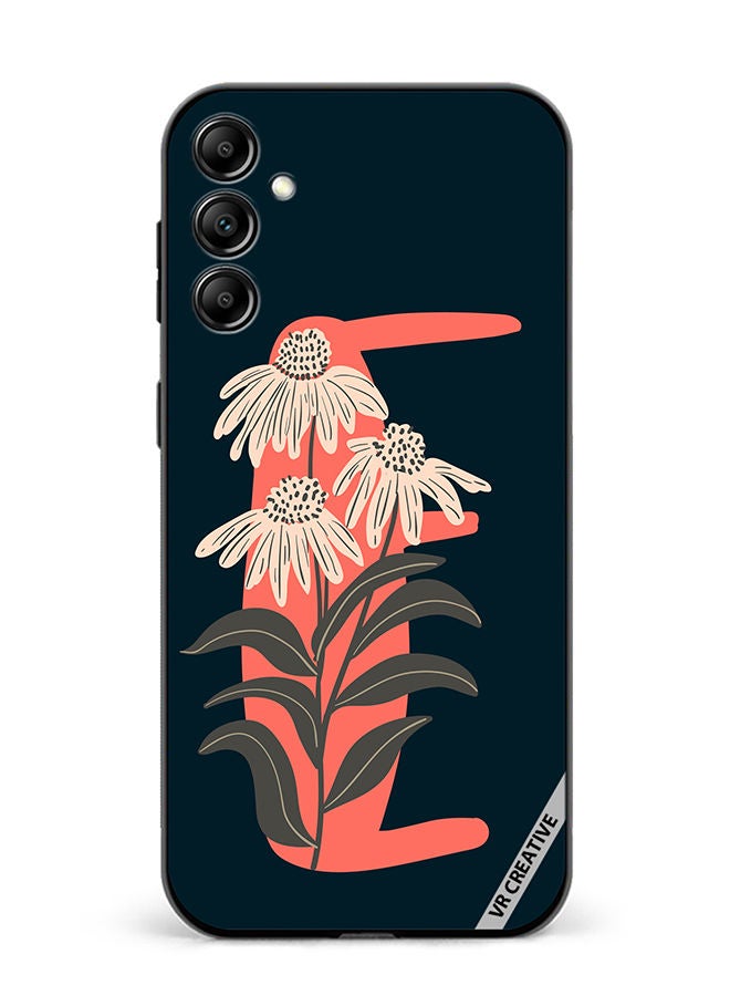 VR CREATIVE Protective Case Cover For Samsung Galaxy A34 Alphabet E Design Multicolour - Image 1