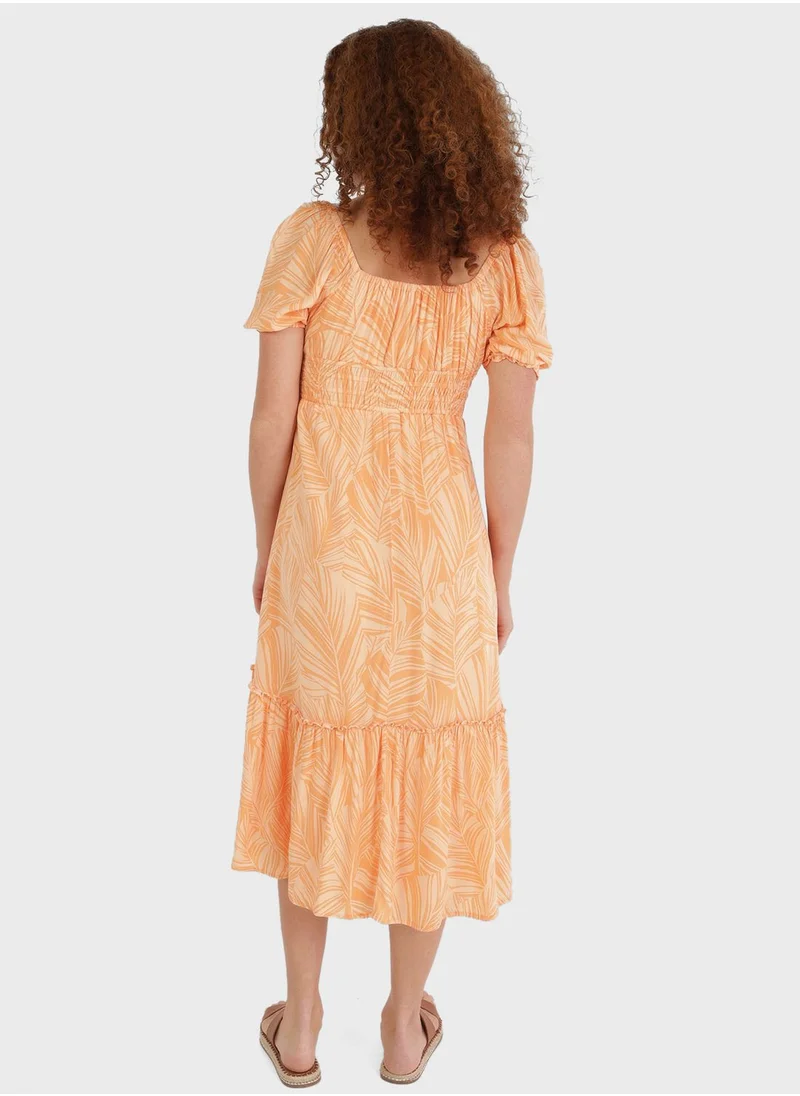 Aerie Scoop Neck Ruched Dress