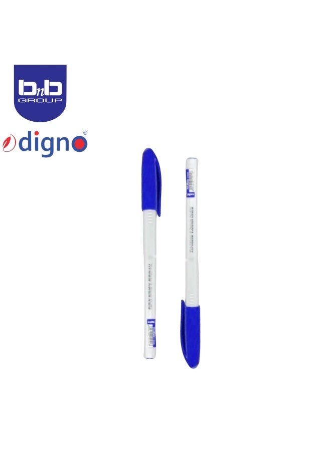 Digno Trijet 50-piece blue pen set | Student ballpoint pen set | Office pens | Ballpoint pens for writing. - Image 3