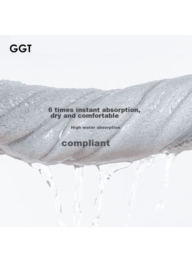 Ggt Men's Bath Towel, Quick-drying Absorbent Large Bath Towel, Adult Non-shedding Towel For Women, 80*160, Zanzhi - Image 4