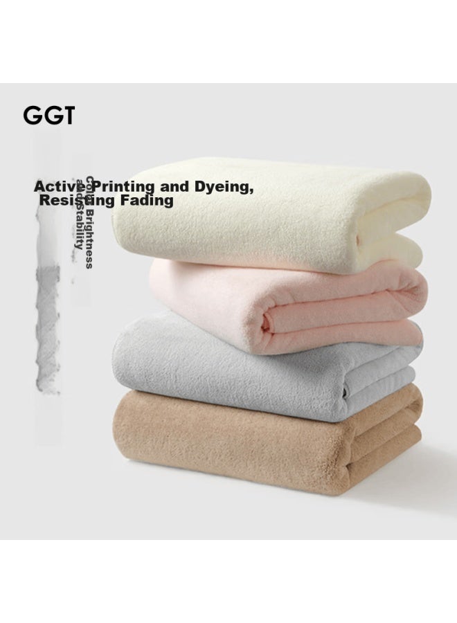 Ggt Men's Bath Towel, Quick-drying Absorbent Large Bath Towel, Adult Non-shedding Towel For Women, 80*160, Zanzhi - Image 2