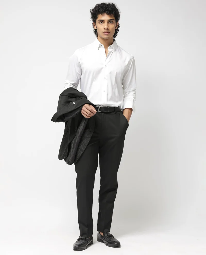 Rare Rabbit Men's Stretch Cavalry Trousers