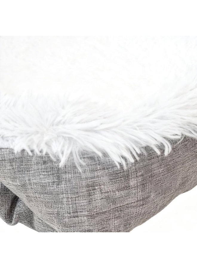 Bukela Self Warming Cat Bed, Washable Soft Pet Cushion, Sleep House, Thermal Comfort Design, Portable Relaxation Spot, Indoor Outdoor Pet Accessory, for Winter Travel Car Desk Couch Chair Room - Image 5