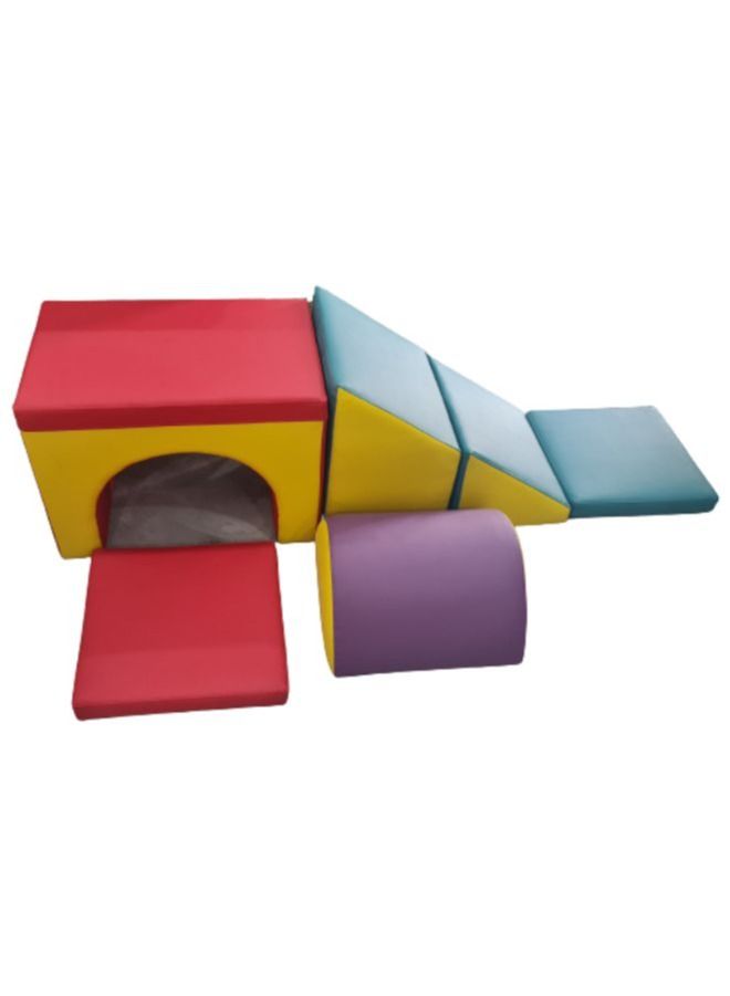 Soft foam corner tunnel climber for toddlers and children, Beginner Toddler Climber for Safe Active Play, Fun Early Development Obstacle Toy  - Image 3