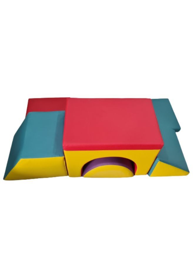 Soft foam corner tunnel climber for toddlers and children, Beginner Toddler Climber for Safe Active Play, Fun Early Development Obstacle Toy  - Image 2